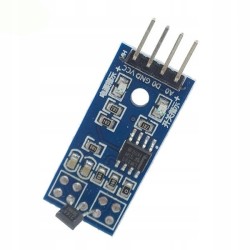 Czujnik halla na LM393 magnetyczny 3144E 4pin