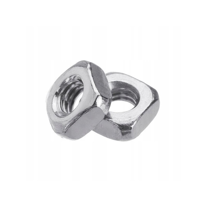 Nakrętka kwadratowa M4 10x10mm x10 szt do profili