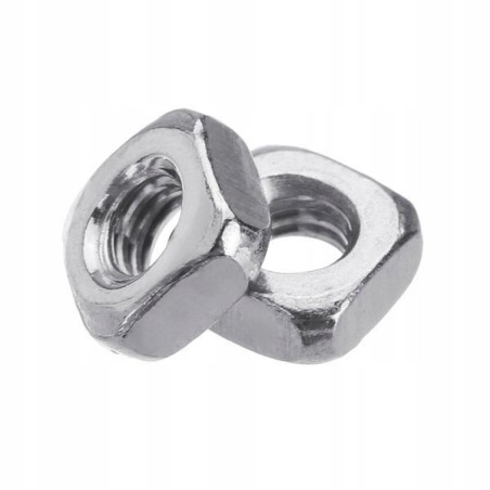 Nakrętka kwadratowa M4 10x10mm x10 szt do profili