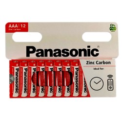 Bateria Panasonic AAA R3 x 12 szt. cynkowo-węglowa