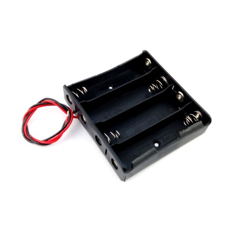 Koszyk - pojemnik na ogniwa 4 x 18650 3,7V Li-Ion