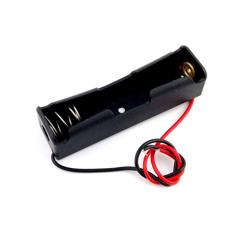 Koszyk - pojemnik na ogniwa 1 x 18650 3,7V Li-Ion