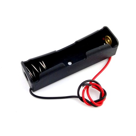 Koszyk - pojemnik na ogniwa 1 x 18650 3,7V Li-Ion