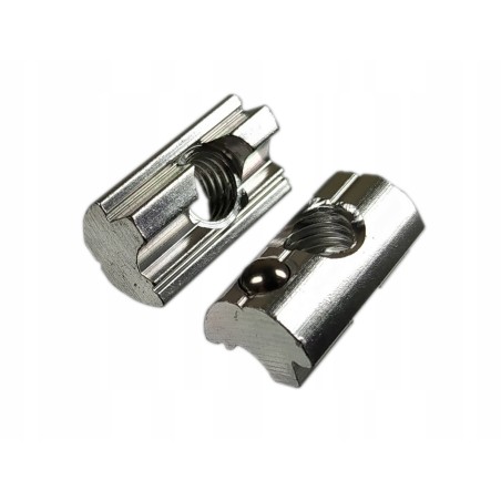 10x nakrętka M8 13x10x22 AL+A2 samob sliding block