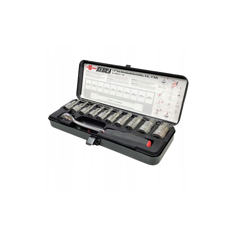 Zestaw kluczy imbusowych z grzechotką Wurth 096513110