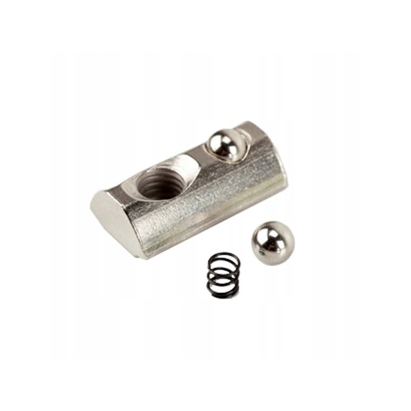 Nakrętka ślizgowa M4 z kulką do profili 2020 x10