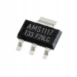 Stabilizator napięcia AMS1117 3,3V SOT-223 x5szt