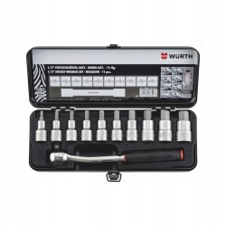 Zestaw kluczy imbusowych z grzechotką Wurth 096513110