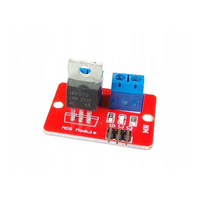 Sterownik PWM IRF520 do 5A i 24V MOSFET Arduino