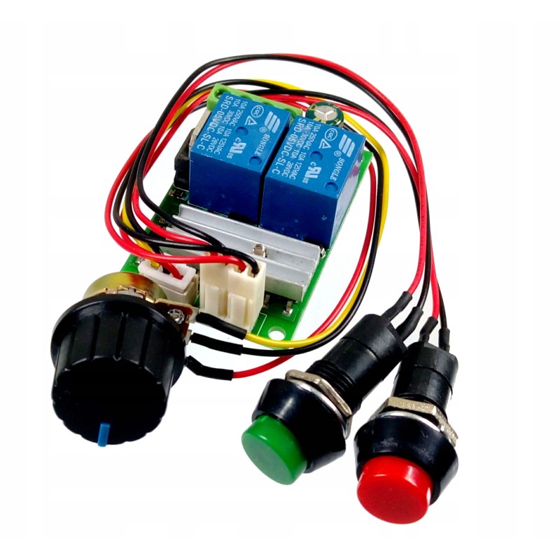 Regulator prędkości PWM DC 6-24V 3A prawo lewo