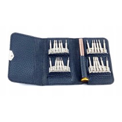 Zestaw wkrętaków 24 końcówki w eleganckim etui