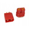 Konektor XT60 - para (gniazdo+wtyk) komplet RED