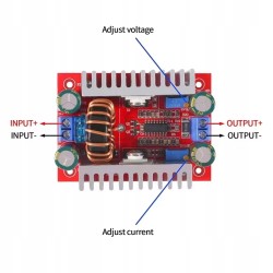 Przetwornica Step Up 400W DC-DC 15A Moduł Zasilacz