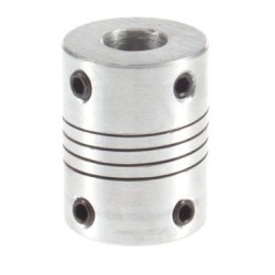 Sprzęgło aluminiowe 5x5 - Drukarka 3D Reprap CNC