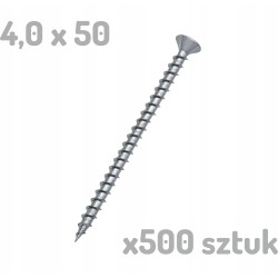 Wurth 4x50 wkręt do płyty wiórowej Wupofast 4,0x50/45 x500 sztuk