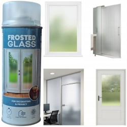 Farba w sprayu matująca / prywatyzująca Frosted Glass 400 ml