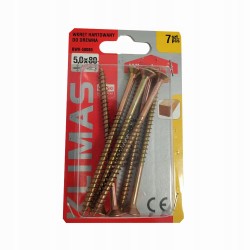 Wkręty do drewna Wkręt-Met BWK-50080 5 x 80 mm 7 szt.