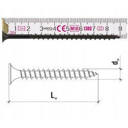 Wkręty do drewna Wkręt-Met 4,2 x 90 mm 25 szt.