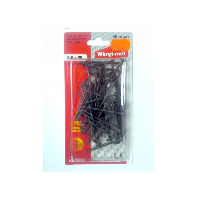 Wkręty uniwersalny Wkręt-Met 3,5 x 55 mm 50 sztuk
