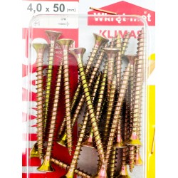 Wkręty hartowane konfirmaty do drewna 4.0x50 20szt