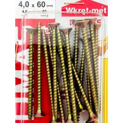 Wkręty hartowane do drewna 4,0x60mm PZ-2 x15 sztuk