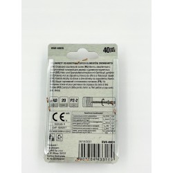 WKRĘTY DO DREWNA HARTOWANE 4x20mm PZ blister BWK Wkręt-met 40 sztuk