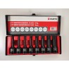 WURTH KLUCZ NASADKI UDAROWE 1/2 cala TORX TX 8 szt