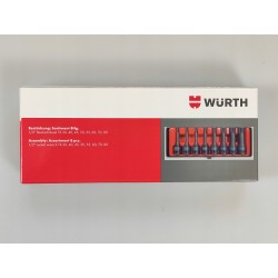 WURTH KLUCZ NASADKI UDAROWE 1/2 cala TORX TX 8 szt
