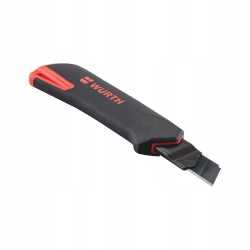 Nóż segmentowy 2C z suwakiem nóż tapicerski 25mm x 200mm Wurth 071566296