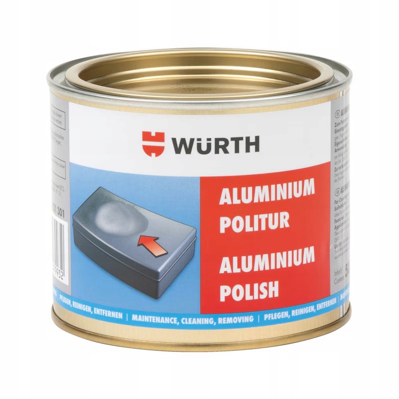 Wurth Pasta polerska do aluminium 500ml (0893121301)