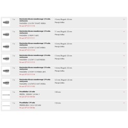 Wurth Zestaw klucz nasadowych sześciokątnych 1/4″ 16 sztuk (09651116)