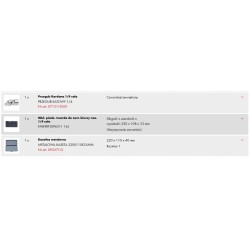 Wurth Zestaw klucz nasadowych sześciokątnych 1/4″ 16 sztuk (09651116)