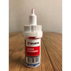Klej błyskawiczny Wurth Plastobond 20ml | 0893091