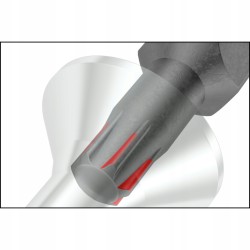 WURTH BIT grot TX25 70mm 1/4" L70mm x1sztuka