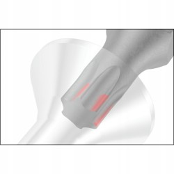 WURTH BIT grot TX25 70mm 1/4" L70mm x1sztuka