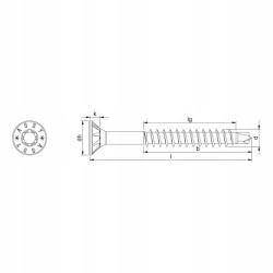 Wurth kręt ASSY PLUS RW20-(A3K) 5x50/26 x200 sztuk (017811550)