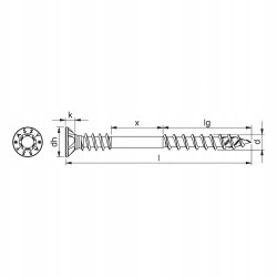 Wurth ASSY 4 P CSMP 4x35/15 019040435 x500 sztuk