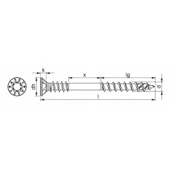 Wurth ASSY 4 P CSMP 4x35/15 019040435 x500 sztuk